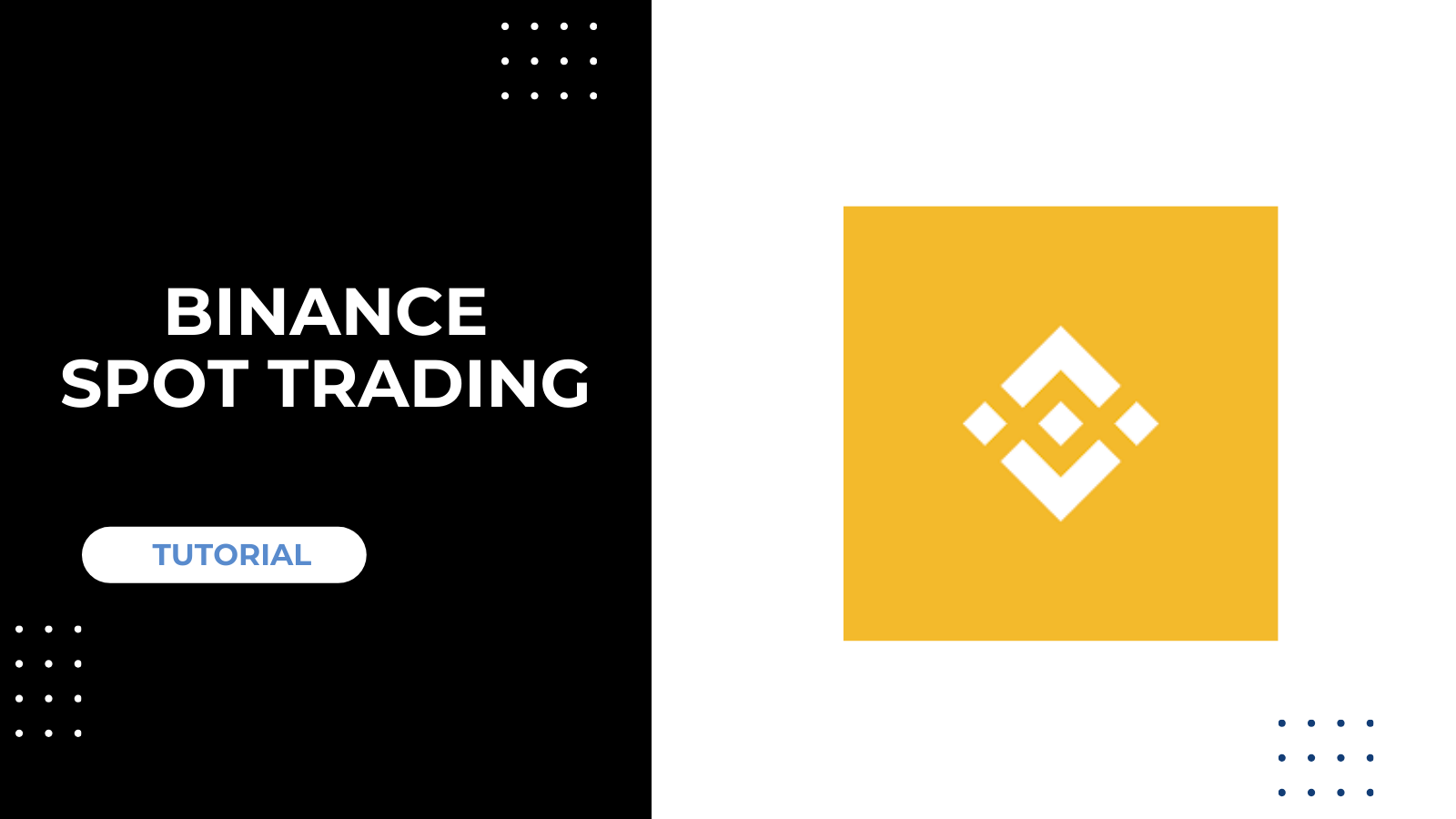 Como negociar Binance spot (Spot)